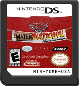 Cars: Mater-National Championship - Cart - Front (North America) - 517x564