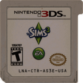 The Sims 3 - Cart - Front (North America) - 807x806
