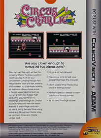 Circus Charlie - Box - Back (World) - 694x950