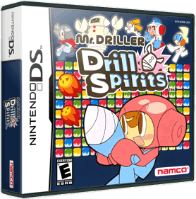 Mr. Driller: Drill Spirits - Box - 3D (North America) - 869x878