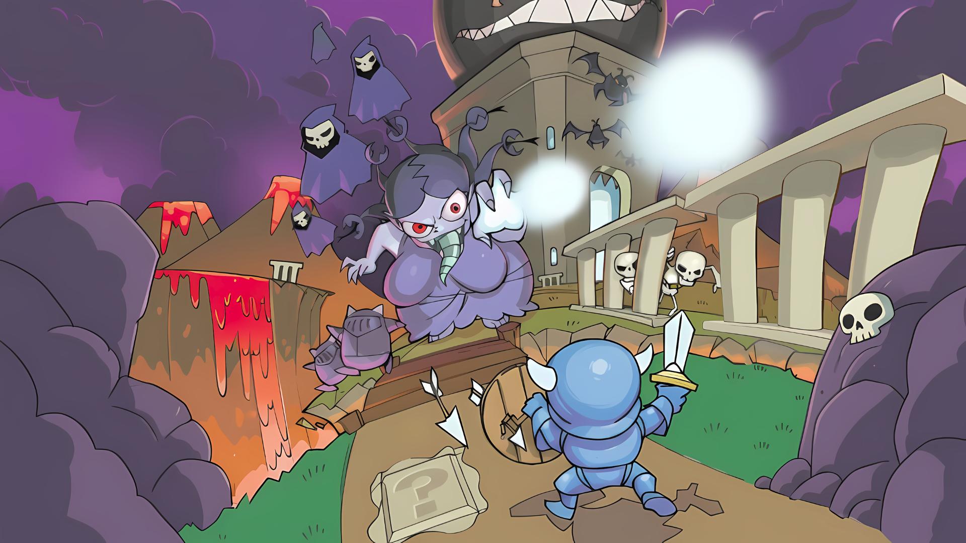 Illustration of Knightmare (Opcode Games)