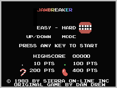 Jawbreaker I & II - Screenshot - Game Select (World) - 256x192