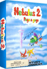 Nebulus 2: Pogo a gogo - Box - 3D (Europe) - 850x1244