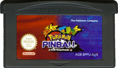 Pokémon Pinball: Ruby & Sapphire - Cart - Front (Australia) - 702x408