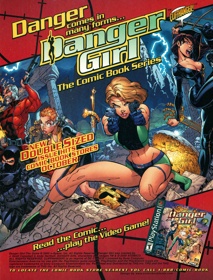 Danger Girl - Advertisement Flyer - Front (United States) - 1673x2200