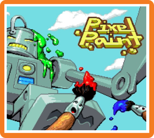 Pixel Paint - Box - Front (North America) - 456x409