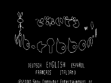 Vib-Ribbon - Screenshot - Game Title (Europe) - 640x480