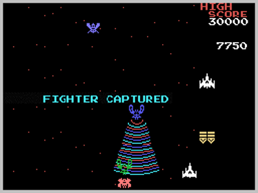 Galaga - Screenshot - Gameplay (World) - 256x192