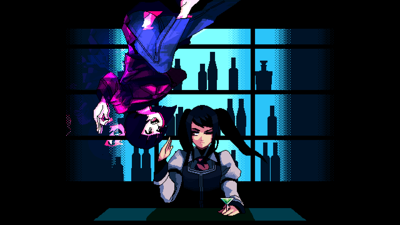 VA-11 Hall-A: Cyberpunk Bartender Action - Fanart - Background (World) - 3840x2160