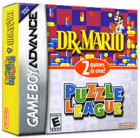 2 Games in One!: Dr. Mario / Puzzle League - Box - 3D (North America) - 1016x998