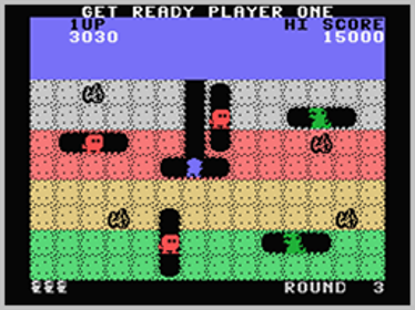 Dig Dug - Screenshot - Gameplay (North America) - 256x192