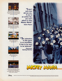 Mickey Mania - Advertisement Flyer - Front (North America) - 1268x1648