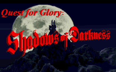 Quest for Glory: Shadows of Darkness (CD) - Screenshot - Game Title (World) - 320x200