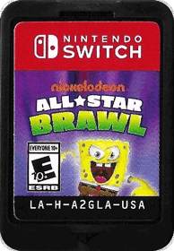 Nickelodeon All-Star Brawl - Cart - Front (North America) - 500x722