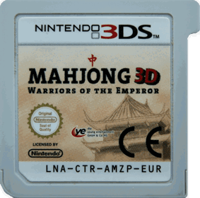 Mahjong 3D: Warriors of the Emperor - Cart - Front (Europe) - 1219x1208