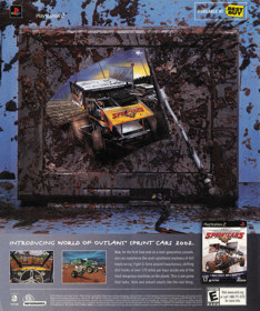 World of Outlaws: Sprint Cars 2002 - Advertisement Flyer - Front (United States) - 1838x2200