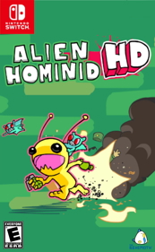Alien Hominid HD - Box - Front - Reconstructed (United States) - 447x726