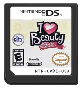 I Love Beauty: Hollywood Makeover - Cart - Front (North America) - 571x600