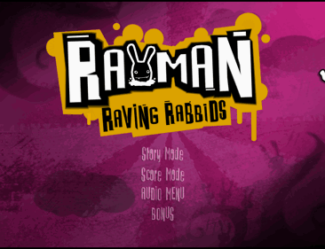 Rayman: Raving Rabbids - Screenshot - Game Title (World) - 1920x1474