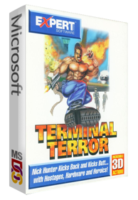 Terminal Terror - Box - 3D (North America) - 387x560