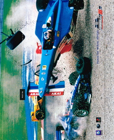 Formula 1 98 - Advertisement Flyer - Front (United Kingdom) - 1772x2182