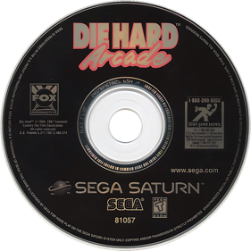 Die Hard Arcade - Disc (North America) - 1000x1000