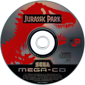 Jurassic Park - Disc (Europe) - 1000x1000
