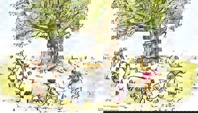 Winnie the Pooh: Adventures in the 100 Acre Wood - Fanart - Background (World) - 1800x1029