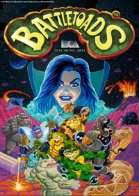 Battletoads - Advertisement Flyer - Front (Canada) - 1711x2400