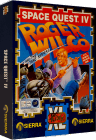 Space Quest IV: Roger Wilco and the Time Rippers - Box - 3D (Europe) - 850x1244