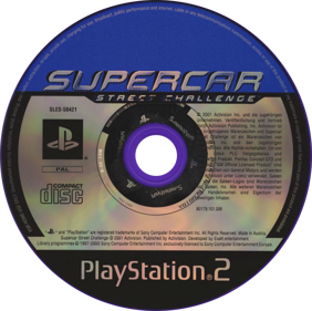 Supercar Street Challenge - Disc (Germany) - 774x771