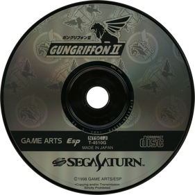 Gungriffon II - Disc (Japan) - 1430x1430