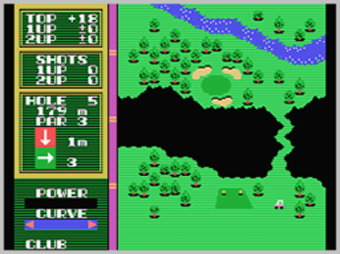 Hole in One - Screenshot - Gameplay (World) - 256x192