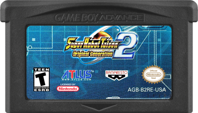 Super Robot Taisen: Original Generation 2 - Cart - Front (North America) - 1000x574