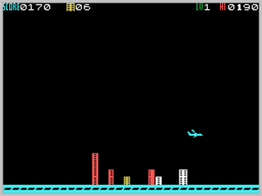 Cross Bomber - Screenshot - Gameplay (World) - 256x192