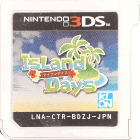 Island Days - Cart - Front (Japan) - 583x586