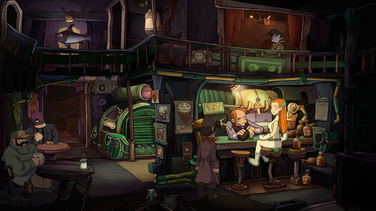 Illustration of Chaos on Deponia