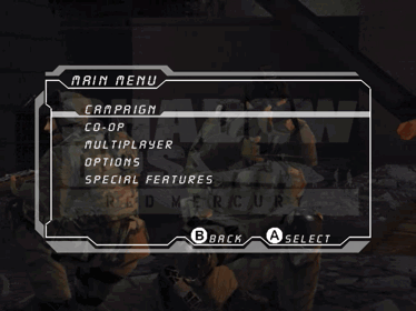 Shadow Ops: Red Mercury - Screenshot - Game Select (World) - 1024x768