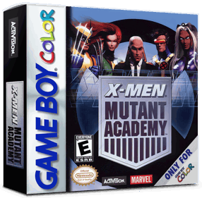 X-Men: Mutant Academy - Box - 3D (North America) - 1016x998