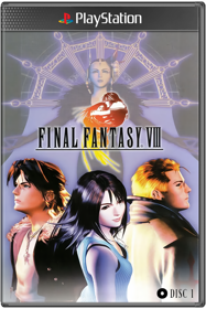 Final Fantasy VIII - Fanart - Box - Front (World) - 600x900