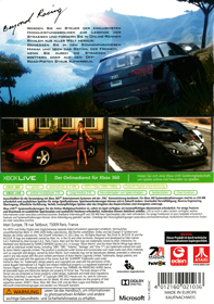 Test Drive Unlimited 2 - Box - Back (Germany) - 3012x4288