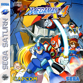 Mega Man X4 - Fanart - Box - Front (United States) - 709x709