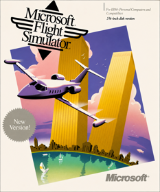 Microsoft Flight Simulator (v3.0) - Box - Front (World) - 1143x1376