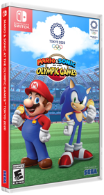 Mario & Sonic at the Olympic Games Tokyo 2020 - Box - 3D (Europe) - 895x1672