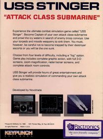 USS Stinger - Box - Back (Australia) - 593x800