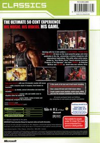 50 Cent: Bulletproof - Box - Back (Australia) - 564x800