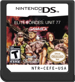 Elite Forces: Unit 77 - Cart - Front (North America) - 517x564