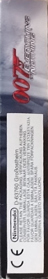 007: Everything or Nothing - Box - Spine (Europe) - 152x885