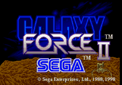Sega Ages: Galaxy Force II - Screenshot - Game Title (Japan) - 320x224