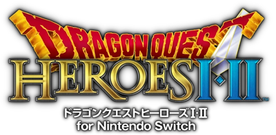 Dragon Quest Heroes I and II - Clear Logo (Asia) - 559x274